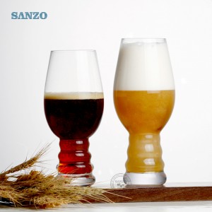 Sanzo Bar Creative Croissant Forme Jus Jus Bière Verre Verre Personnalisé Taille Boire Verre À Bière Personnalisé Verres À Bière