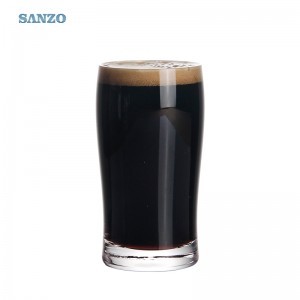 Tasse à bière Sanzo 7 oz mini Personnaliser la tasse en verre à bière avec logo en verre imprimé